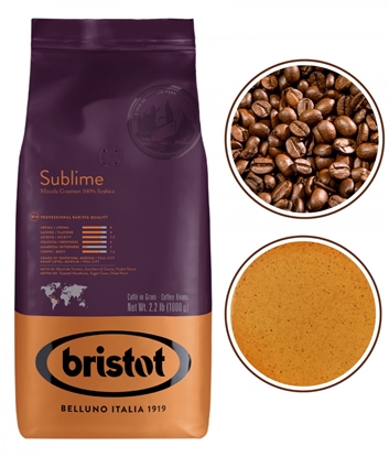 Attēls no Bristot Sublime Arabica kawa ziarnista czarna espresso 1kg