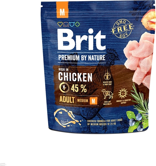 Picture of Brit Premium By Nature Adult M Medium 1kg