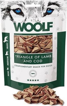 Attēls no Brit WOOLF 100g LAMB TRIANGLE COD