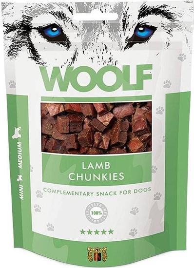 Picture of Brit Woolf Lamb Chunkies 100g