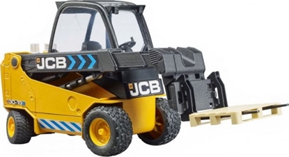 Attēls no Bruder JCB Wózek z adowaczem teleskopowym (Teletruk) plus paleta (02512)