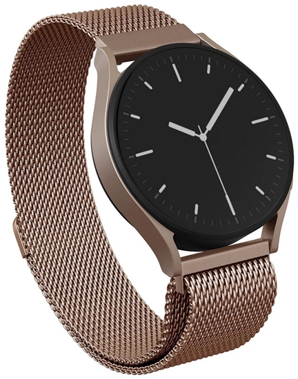 Изображение BURGA Metal Mesh Band universal for 22 mm watches (rose gold)