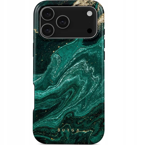 Picture of Burga Tough Magsafe - etui ochronne do iPhone 17 Pro Max kompatybilne z MagSafe (emerald pool)