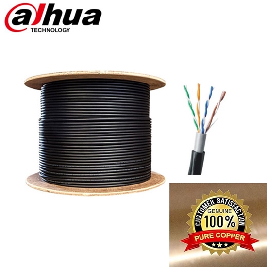 Изображение CABLE CAT6 UTP 305M BLACK/PFM920-6UN DAHUA