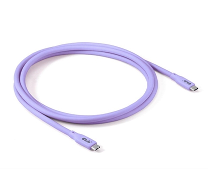 Изображение CABLE USB-C TO USB-C 2M/M/M PURPLE CAC-3004 CLUB3D