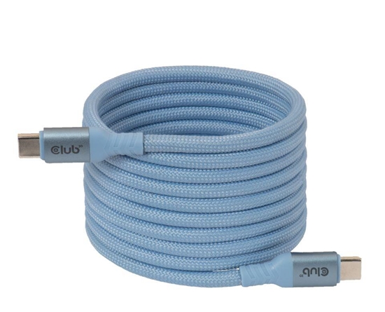 Изображение CABLE USB-C TO USB-C 2M/MAGNETIC BLUE CAC-3030 CLUB3D