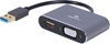 Picture of Cablexpert | USB display adapter | A-USB3-HDMIVGA-01 | USB 3.0 Type-A | 0.15 m