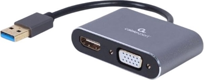 Attēls no Cablexpert | USB display adapter | A-USB3-HDMIVGA-01 | USB 3.0 Type-A | 0.15 m