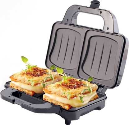 Attēls no Camry | Sandwich Maker XL | CR 3054 | 900 W | Number of plates 1 | Number of pastry 2 | Black