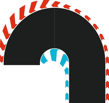 Attēls no Carrera Hybrid Hairpin Curve 180° L/R