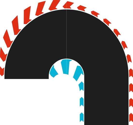 Picture of Carrera Hybrid Hairpin Curve 180° L/R