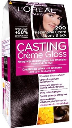 Изображение Casting Creme Gloss Krem koloryzujcy nr 200 Hebanowa Czer