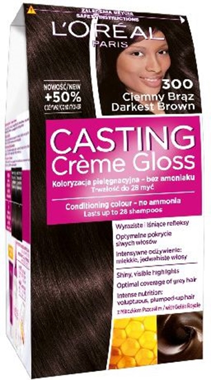 Picture of Casting Creme Gloss Krem koloryzujcy nr 300 Ciemny Brz