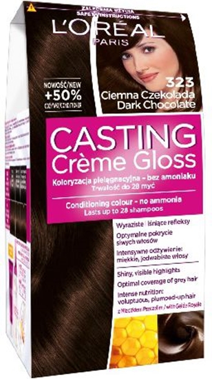 Picture of Casting Creme Gloss Krem koloryzujcy nr 323 Ciemna Czekolada