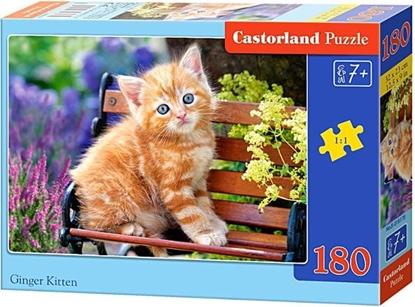 Изображение Castorland Puzzle Rudy kotek 180 elementów (018178)