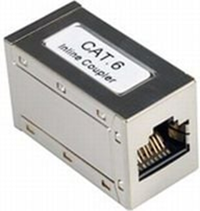 Attēls no Cat 6e RJ-45 coupler adapter, STP, Roline