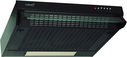 Picture of CATA Hood | FK SLIM 6000 BK | Conventional | Energy efficiency class B | Width 60 cm | 162 m³/h | Mechanical | LED | Black
