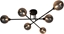 Изображение CEILING LIGHT BORA 6XG9 BLACK/SMOKY