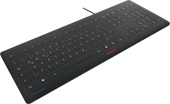 Изображение Cherry JK-8502BE-2 tastatūra Universāls USB AZERTY Beļģijas Melns