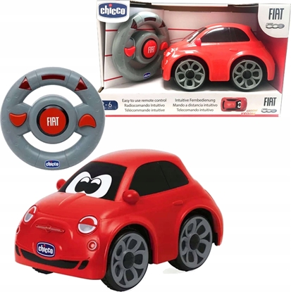 Picture of Chicco Fiat 500 Czerwony z pilotem