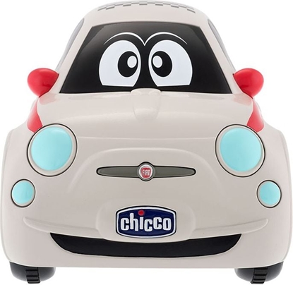 Picture of Chicco Fiat 500 Sport RC z pilotem biay (07275)