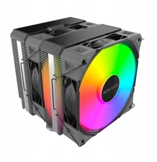 Picture of Chodzenie CPU Montech NX600 ARGB Black, chodzenie CPU