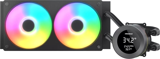 Picture of Chodzenie wodne Cougar CPU chodzenie wodne Poseidon Vistek 240, ARGB, czarny