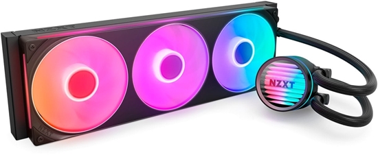 Picture of Chodzenie wodne Nzxt KRAKEN Core 360 RGB Cap & RGB Core Fan RL-KR36C-B1 retail