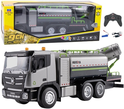 Attēls no Ciarówka Cysterna Z Rozpylaczem Wody Zdalnie Sterowana RC Huina 1:18