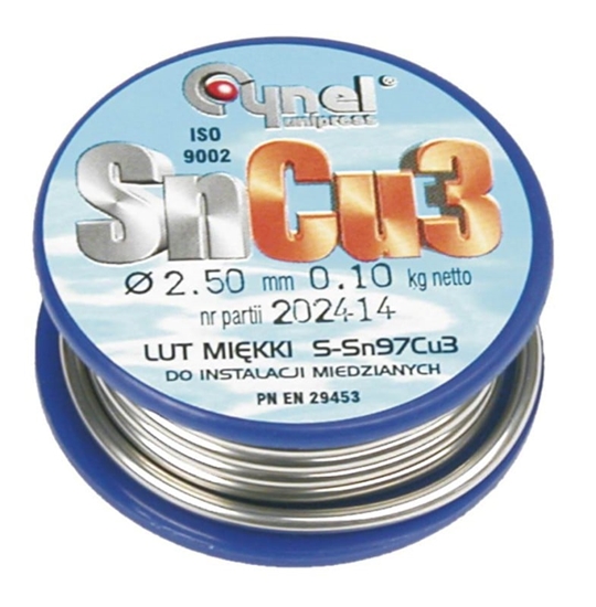 Изображение Cynel Lut cynowy do instalacji miedzianych 100g