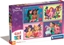 Picture of Clementoni CLE puzzle 4w1 SuperKolor Disney Princess 21517
