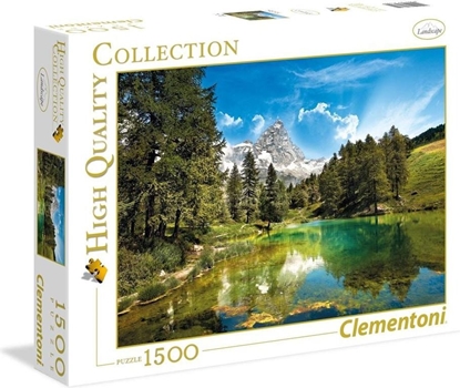 Attēls no Clementoni Puzzle 1500 elmentów Blue Lake