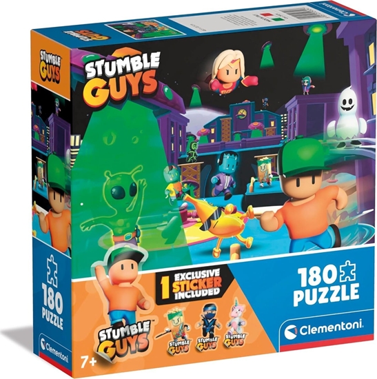 Изображение Clementoni Puzzle Stumble Guys 180 elementów (29324)
