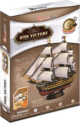 Изображение Cubicfun PUZZLE 3D aglowiec HMS Victory - T4019H