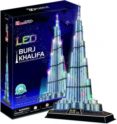 Изображение Cubicfun PUZZLE 3D Burj Khalifa (wiato) - L133H