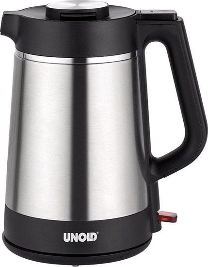 Изображение Czajnik Unold Unold Thermo flash cooker, kettle, stainless steel/black, 1.5 liters
