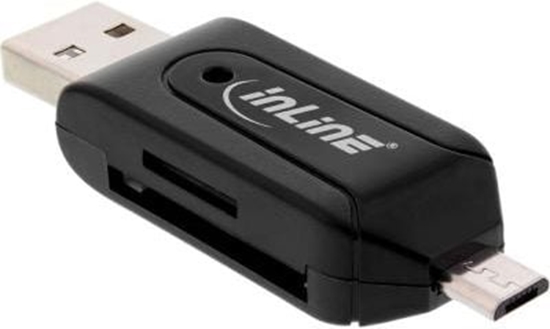 Picture of Czytnik InLine microUSB/USB 2.0 (66779)