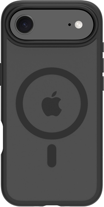 Attēls no dbramante Grenen Tylny pokrowiec do telefonu, kompatybilny z MagSafe, plastikowy, czarny, przezroczysty