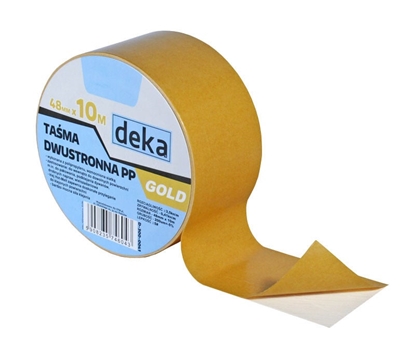 Attēls no Deka Tama dwustronna PP GOLD 48mmx10m - D-300-0041