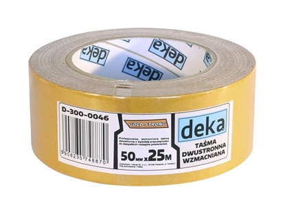 Attēls no Deka Tama dwustronna wzmacniana Gold Strong 50mm x 25m (D-300-0046)