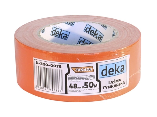 Изображение Deka Tama tynkarska Fasada 38mm x 20m pomaraczowa (D-300-0073)