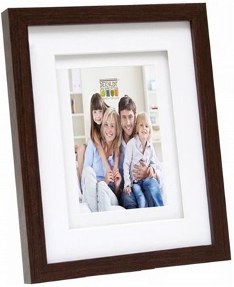 Attēls no Deknudt S65KQ1 brown 20x30 Wood double Passepartout