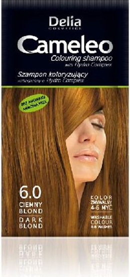 Изображение Delia Cosmetics Cameleo Szampon koloryzujcy 6.0 ciemny blond