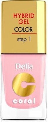 Изображение Delia Cosmetics Coral Hybrid Gel Emalia do paznokci nr 04 ró pastelowy 11ml
