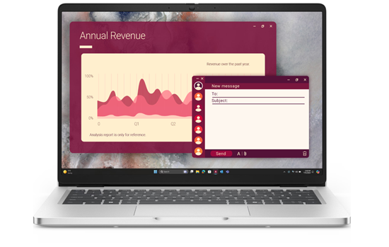 Изображение Dell Pro 14 PC14250 | Platinum Silver | 14 " | IPS | FHD+ | Anti-glare | Intel Core Ultra 5 | 235U | 16 GB | DDR5 | Solid-state drive capacity 512 GB | Intel Graphics | Windows 11 Pro | Keyboard language English | Keyboard backlit | Warranty 36 month(s