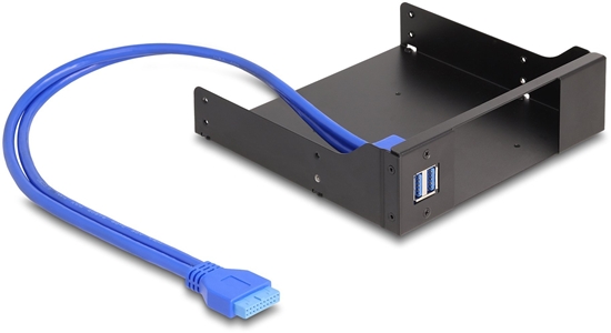 Picture of Delock 5.25″ Metal Installation Frame for Slim Bay Mobile Rack with USB 5 Gbps Hub
