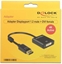 Picture of Delock Adapter DisplayPort 1.2 male > DVI female 4K Active black