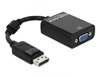Picture of Delock Adapter DisplayPort 1.2 male > VGA female black
