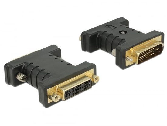 Изображение Delock Adapter DVI 24+1 male > DVI 24+5 female EDID Emulator