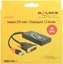 Изображение Delock Adapter DVI male > DisplayPort 1.2 female black